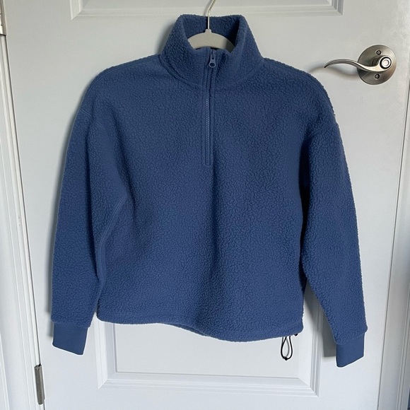 Everlane ReNew Fleece Half-Zip 1/4 Zip Pullover 29203 - Picture 3 of 13